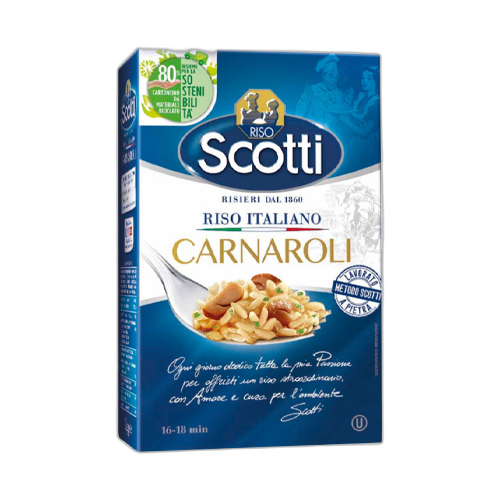 ბრინჯი /RISO SCOTTI/ კარნაროლი, ორთქლში გატარებული 10*1კგ