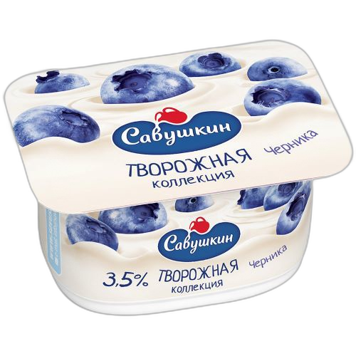 ხაჭოს დესერტი 3,5% მოცვით 120გ