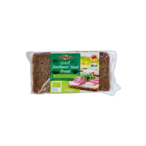 მზესუმზირის პური QUICK BURY ორგანული 500 გ