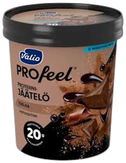 პროტეინის ნაყინი/Valio/ "Profeel" შოკოლადით /ულაქტოზო 6*480 მლ