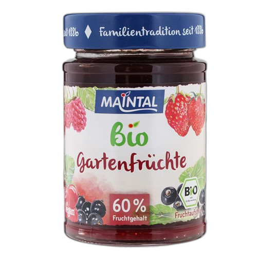 ორგანული ჯემი/ Maintal/ კენკრის, ვეგანური 6*210გ