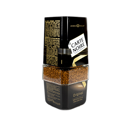 ხსნადი ყავა 'კარტ ნუარი' შუშა 190გ