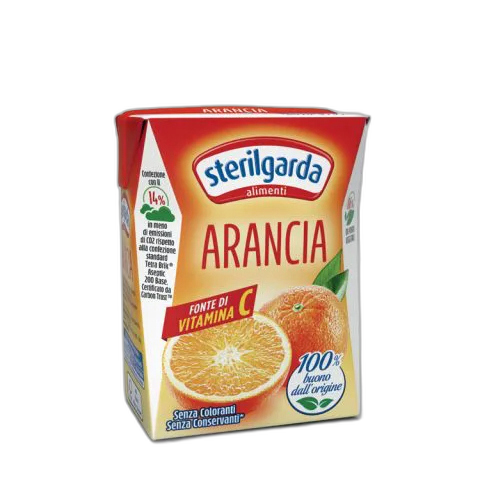 წვენი/ STERILGARDA/ფორთოხლის/ 100% ნატურალური /  24*200  (8*3*200) მლ