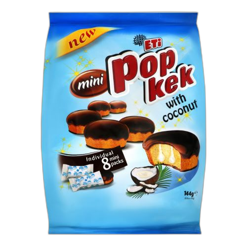 ეტი კექსი / პოპ კეკი მინი ქოქოსით / 10ც 144გრ