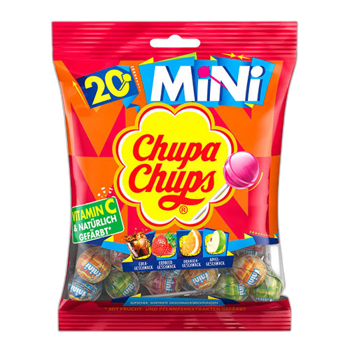 კანფეტი /Chupa Chups/ მინი ჩუპა ჩუპსუს მიქსი 12*120გ