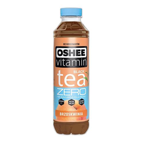 ცივი ჩაი / OSHEE /  უშაქრო  / ატამის / ვიტამინებით   / 6*555მლ
