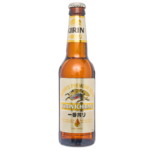 იაპონური ლუდი "KIRIN ICHIBAN" 5% 24*330მლ