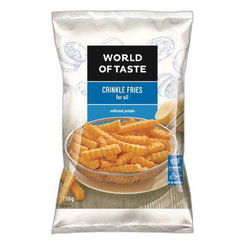 კარტოფილი ფრი /Iglotex/ფიგურული 12*750გ