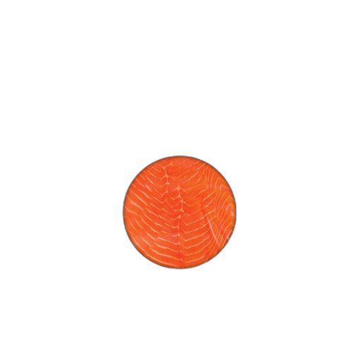 თევზი - /FREEZCO/-/FEELO/ შებოლილი ორაგულის ნაჭრები ატლანტიკის ოკეანიდან 70*100გ