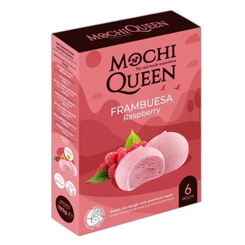 მოჩი/Mochi Queen/ჟოლოს უგლუტენო 10*192გ