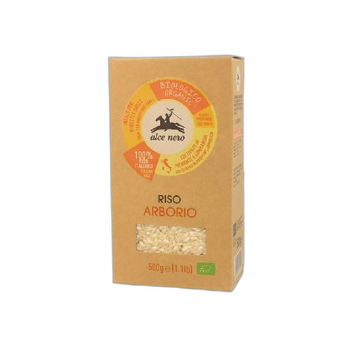 ორგანული ბრინჯი Alce Nero თეთრი 'არბორიო' 500 გ