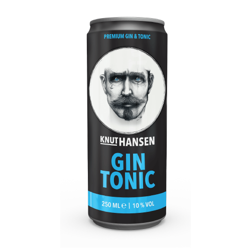 კოქტეილი/ Knut hansen/ Gin Tonic/ 10%/ 12*250 მლ