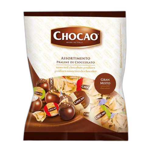 პრალინეს ასორტი/ Vergani/ "Gran Misto" შოკოლადის პრალინეს ასორტი 8*450გრ