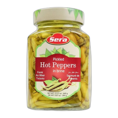 ბოსტნეულის კონსერვი / sera / მწვანე ცხარე წიწაკა / 12*280 გ (720 მლ)