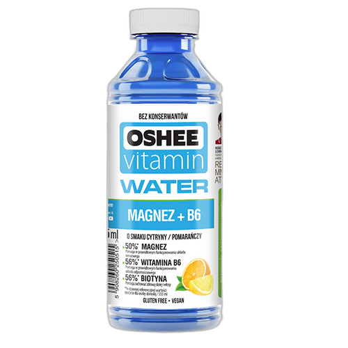ვიტამინიანი წყალი / OSHEE / ლიმონის და ფორთხლის  / 6*555მლ