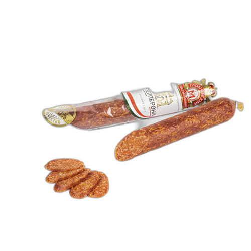 ძეხვი პეპერონი, უმად შებოლილი, უმაღლესი ხარისხის 100გრ