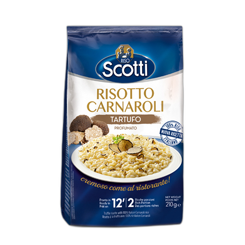 ბრინჯი /RISO SCOTTI/ რიზოტო, ტრუფელით 10*210გ