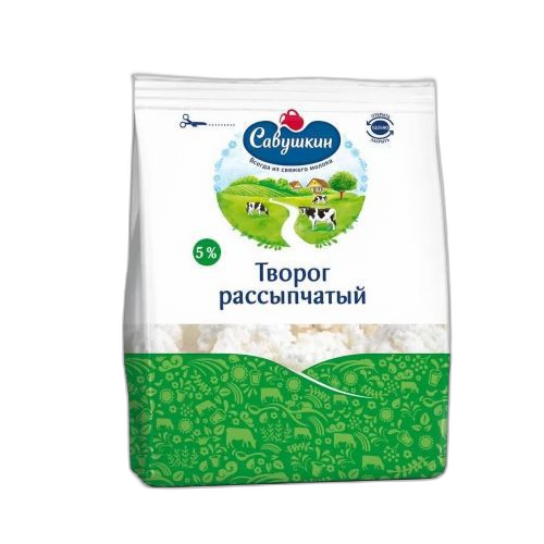 ხაჭო ფხვიერი, 5% 350გ