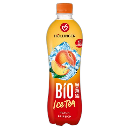 ცივი ჩაი /Hollinger/ ორგანული, ატმის /12*0.5ლ/პეტ
