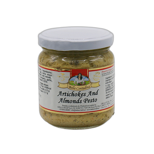 არტიშოკის და ნუშის პესტო / ბელა კონტადინა/ 12*190გ (212მლ)