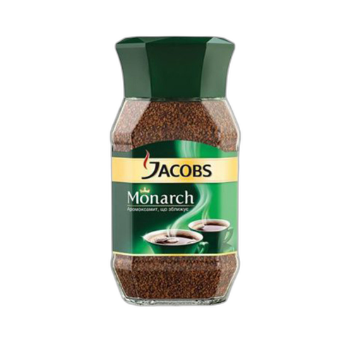 ხსნადი ყავა 'იაკობს მონარქი' შუშა 95გ