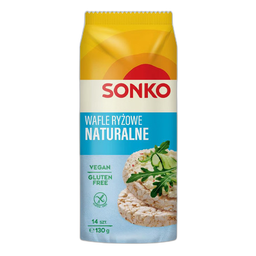 კლასიკური ბრინჯის ორცხობილა/Sonko/ უგლუტენო 16*130გ