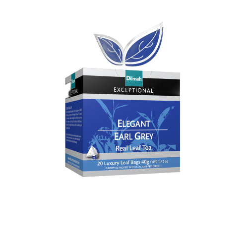 შავი ჩაი 'რჩეული' ელეგანტ ერლ გრეი / დილმა / Dilmah / 40გრ