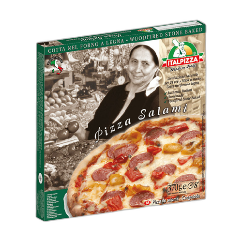 პიცა Italpizza სალიამით 370 გ