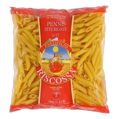 მაკარონი /Riscossa/ "პენე ზიტე რიგატე" 009277 /24*500 გრ