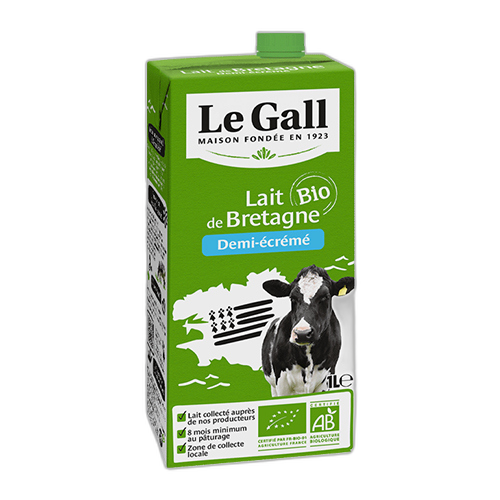 ფრანგული რძე/Le Gall/ორგანული 1.6% 6*1ლ