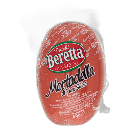 ძეხვი/Beretta/მორტადელა უგლუტენო 6*500გ