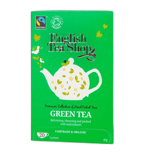 English Tea shop - ორგანული მწვანე ჩაი, 40გ