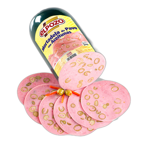 ინდაურის მორტადელა ზეთისხილით - Elpozo / ელპოზო - 100გრ