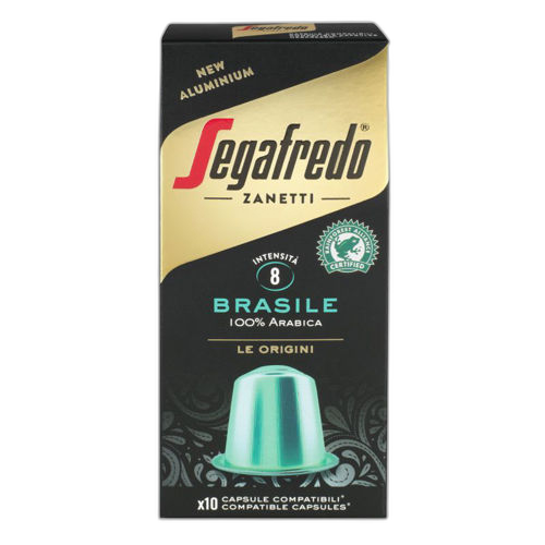 სეგაფრედო, ყავა კაფსულა  - Brasile - ბრაზილე, 10*51 გრ / Segafredo