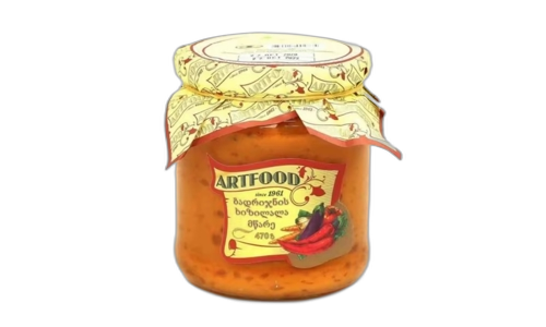 'არტფუდი' ბადრიჯნის ხიზილალა მწარე 470გ