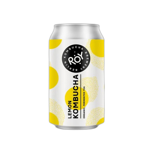 ორგანული კომბუჩა/ ROY/ ლიმონით 24*330მლ