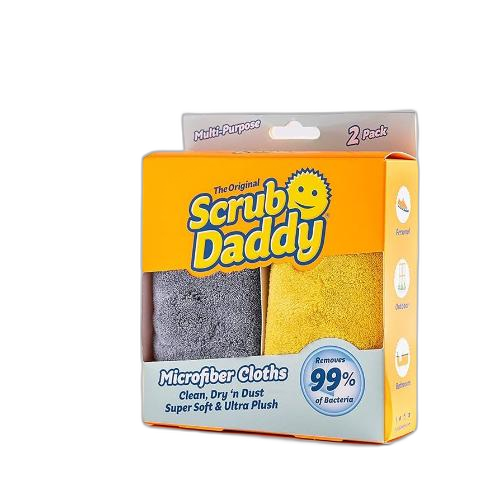 ტილო / Scrub daddy / მაღალტექნოლოგიური მიკროფიბრული საწმენდი / 2ც