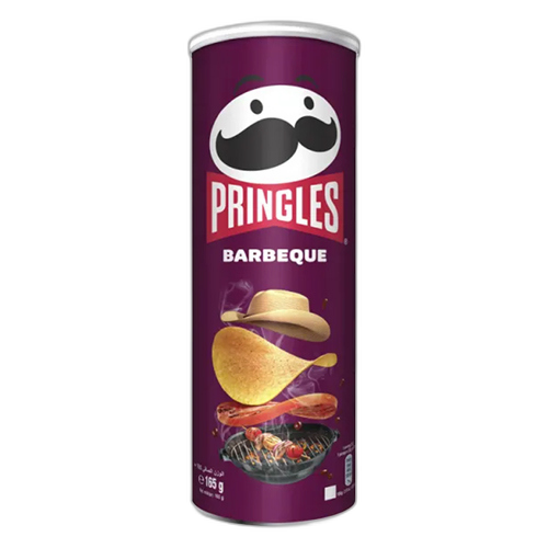 ჩიფსი /Pringles/ტეხასური ბარბექიუს სოუსი / 19*165გ