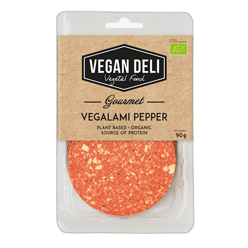 ორგანული ვეგანური სალიამის მსგავსი პროდუქტი პილპილით ,, Vegalami Peper’’ 10* 90გ