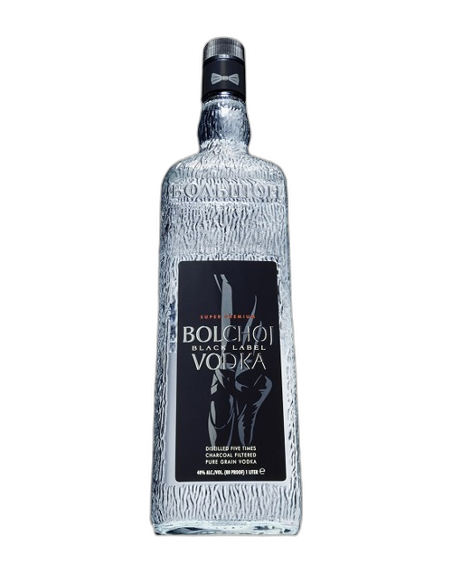 არაყი/ BLACK LABEL/ პრემიუმი, ხუთმაგი ფილტრაციით ნახშირზე 40% 6*1ლ