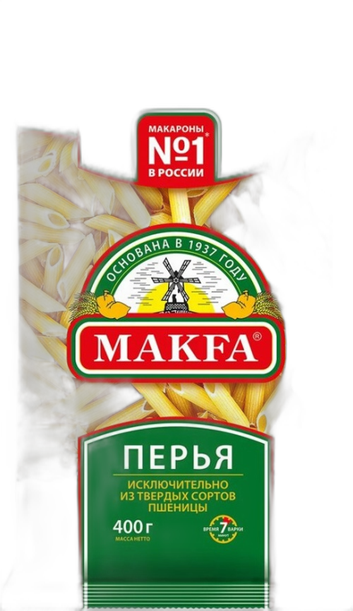 მაკარონი / მაკფა ბუმბულები სამოყვარულო / 400 გრ