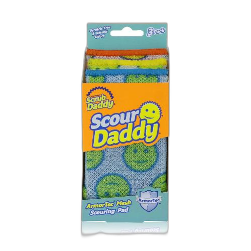 ღრუბელი / Scrub daddy / მაღალტექნოლოგიური ფერადი სახეხი / ბალიში 3ც