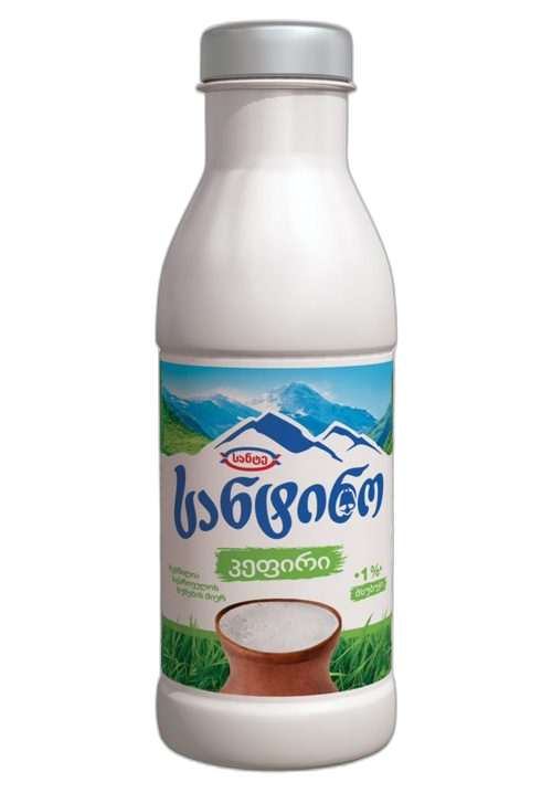 სანტინო / კეფირი მსუბუქი / 1% / 450 გ.