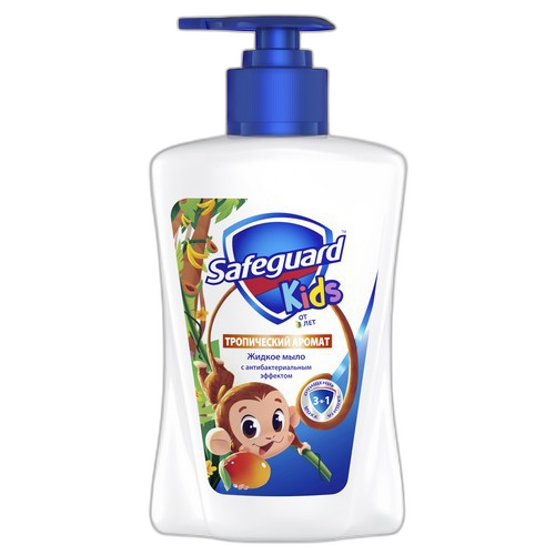 თხევადი საპონი / სეიფგარდი / ტროპიკ. საბავ. / 225 მლ.