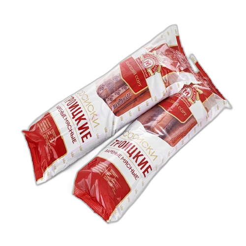 სოსისი საქონლის და ღორის ხორცის 630გ