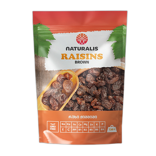 რუხი ქიშმიში ნატურალისი / 130 გრ