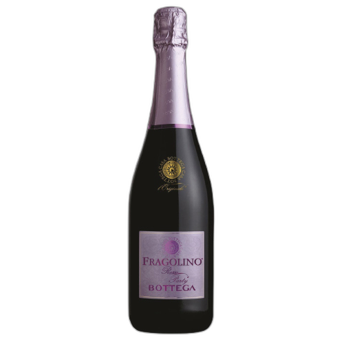 ცქრიალა ღვინო 'ბოტეგა' ფრაგოლინოწითელი, მარწვის არომატით, 750მლ