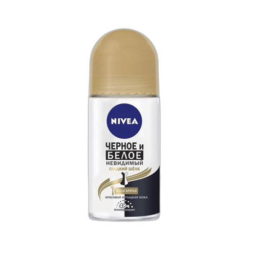 ქალის დეოდორანტი ბურთულიანი შავი თეთრი Gold 50მლ