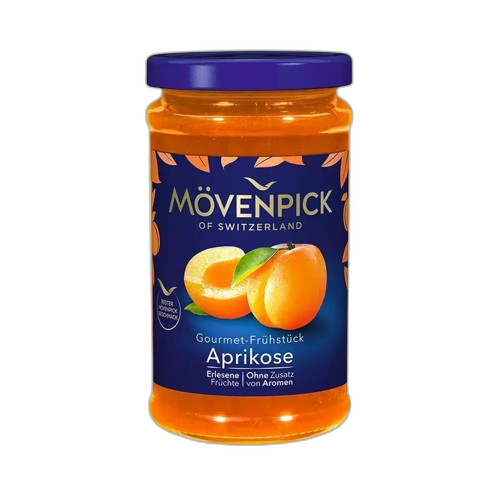 ჯემი /Schwartau/ "Movenpick" გარგარის 8*250გრ