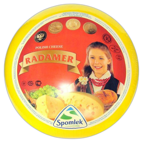 ყველი Spomlek რადამერი ცელოფანში 100 გ.